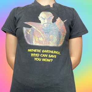 True Vintage 80s Flash Gordon Movie Promo Shirt